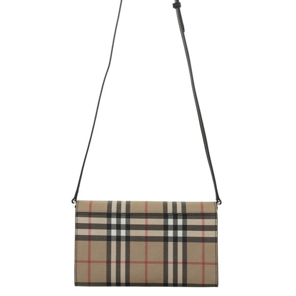 NWT BURBERRY HOUSE CHECK HANNAH CROSSBODY BAG CLUTCH - Picture 7 of 10